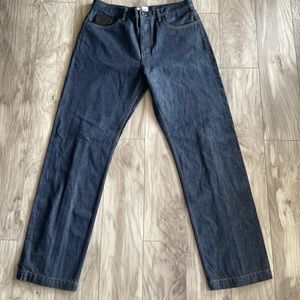 Sheron Barber Pit Crew Denim Pants